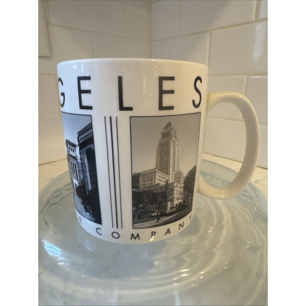 Starbucks 2005 City Scenes Series 18 oz Los Angeles Coffee Mug/Cup By Barista - Picture 7 of 14